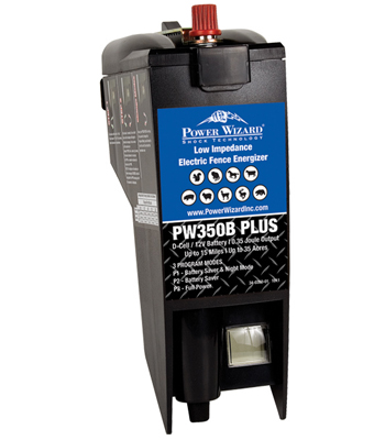 NEW 24-JOULE POWER WIZARD ELECTRIC FENCE ENERGIZER