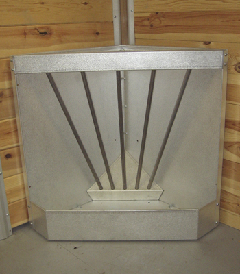 Galvanized Corner Feeder