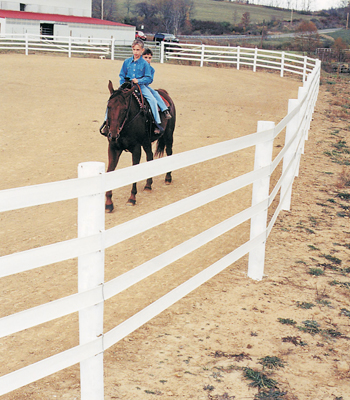 4.25 Inch 2 Wire Horserail - 660 Foot Roll