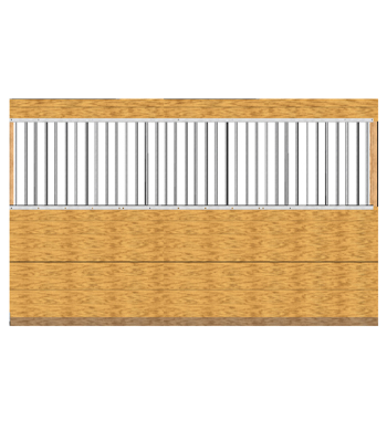 Pro-Line Grilled Horse Stall Partition