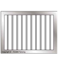 32 Inch Grilled Window Kit