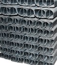 8 Foot Pro-Tek Square Track - Galvanized
