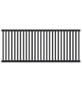 91 Inch Welded Grill Section - Painted