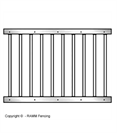91 Inch Standard Grill Section