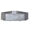 Corner Mount Feeder - Galvanized