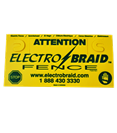 Electric Fence Warning Sign