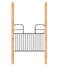 Standard Half-Swing Gate