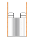 Standard Full-Swing Gate