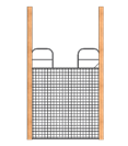Standard Mesh Full-Swing Gate