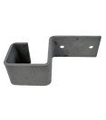 Offset Square Track Bracket - Galvanized