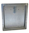 Swing-Out Bucket Door - Galvanized