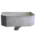 Galvanized Wall Mount Feeder