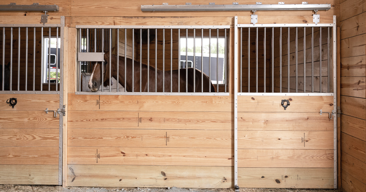 Horse stall store kits