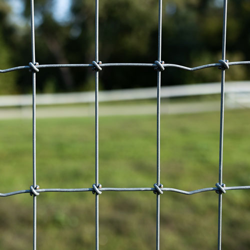 48H 2x4 Non-Climb, Class 3 Galvanized Wire Mesh Fence