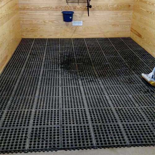 Wash Mats Straight Edge Mats with Holes 3′ x 5' x 7/8″