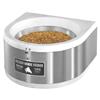 Nelson 540se Wall Mount Feeder with Removable Bowl, Stainless Steel