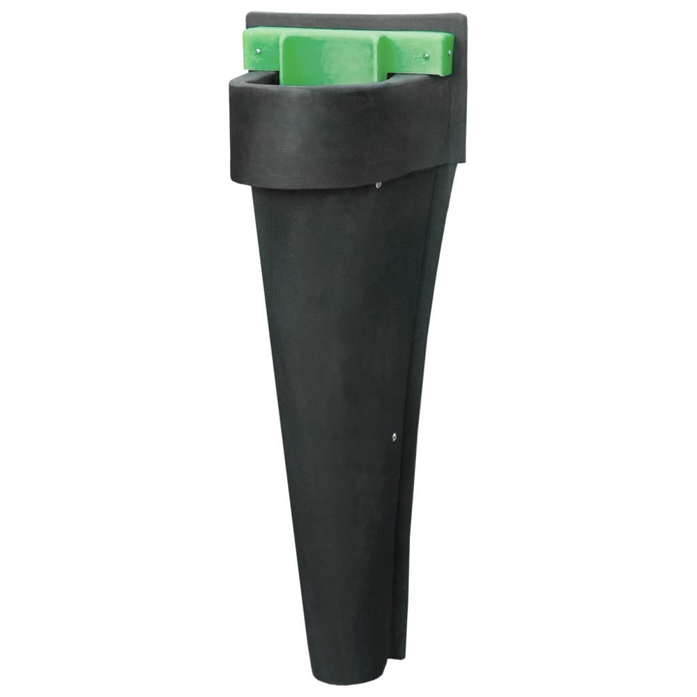 Automatic Stall Waterer with 100W Heating Pad, Black & Green