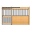 Oxford Welded Stall Front with Full Grill Door Kit
