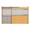 Oxford Welded Stall Front with Full Grill Door & Feed Door Kit