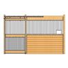 Oxford Welded Stall Front with Full Grill Door & Feed Opening Kit