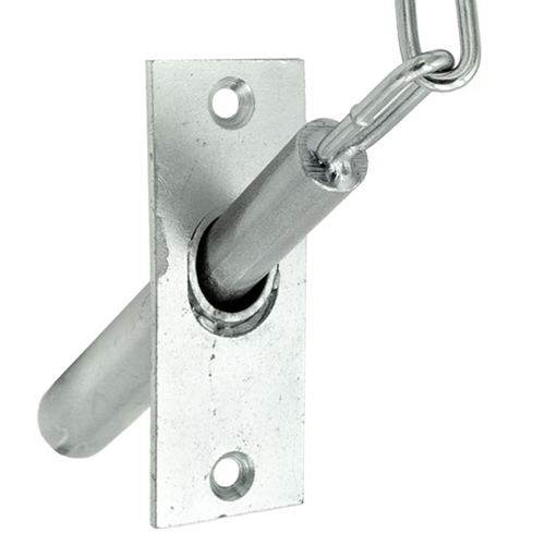 Sliding Door Pin Lock Latch Kit, Zinc-Plated