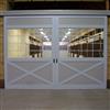Barn Doors - Glass Panel – Scratch & Dent (SOLD)