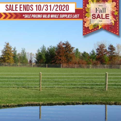 Flex Fence® Coated Wire RAMM Horse Fencing & Stalls